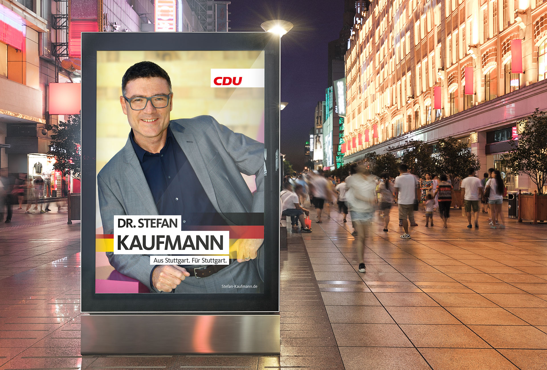 Projekt Stefan Kaufmann Bundestagswahl 2017